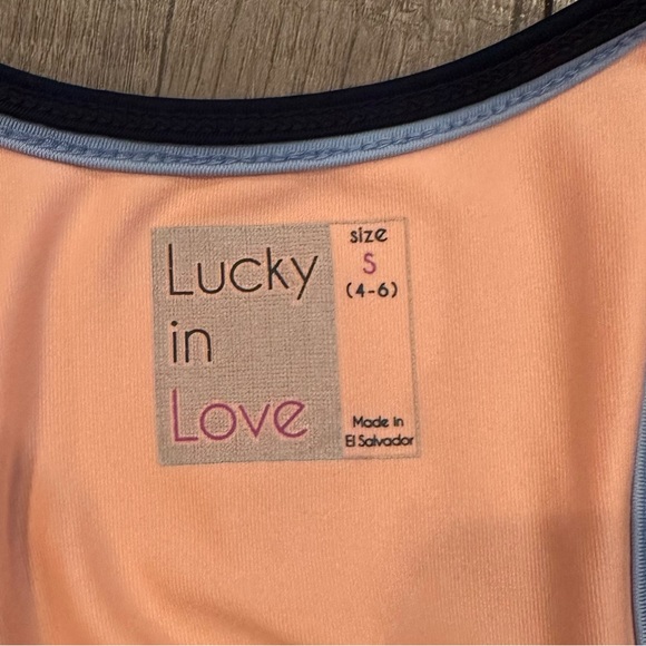 Lucky in Love Tennis Tank S (4-6) - Picture 2 of 3